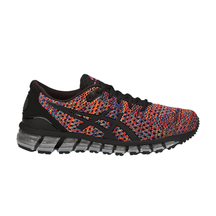 Asics Wmns Gel Quantum 360 Knit 2 — Black/Rainbow Multi/Black
