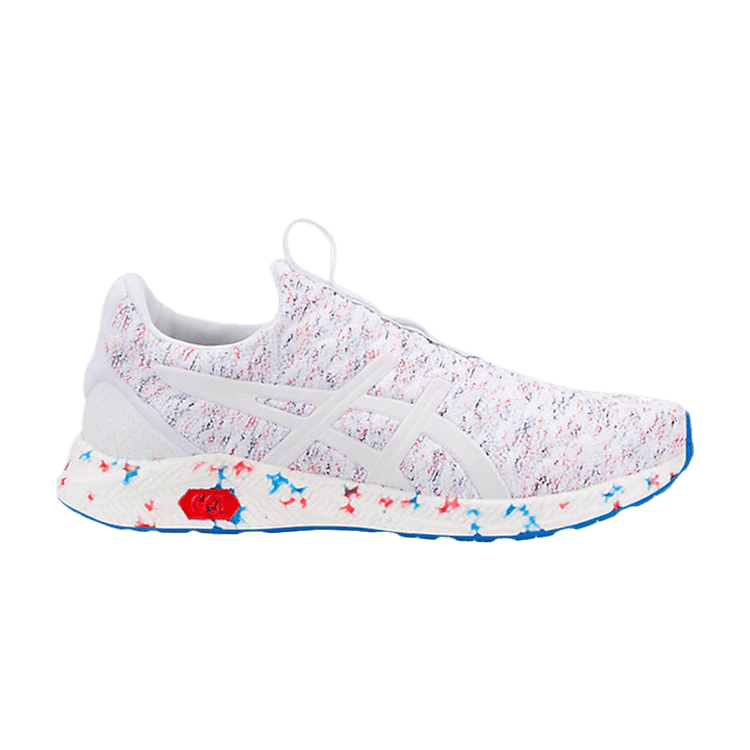Asics HyperGel Kenzen 'White Multi-Color' — White/Directoire Blue/Fiery Red/Multi-Color