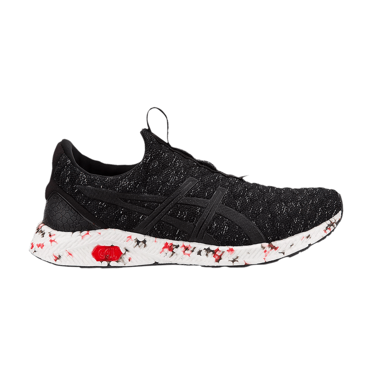 Asics HyperGel Kenzen 'Black Fiery Red' — Black/Fiery Red/Carbon
