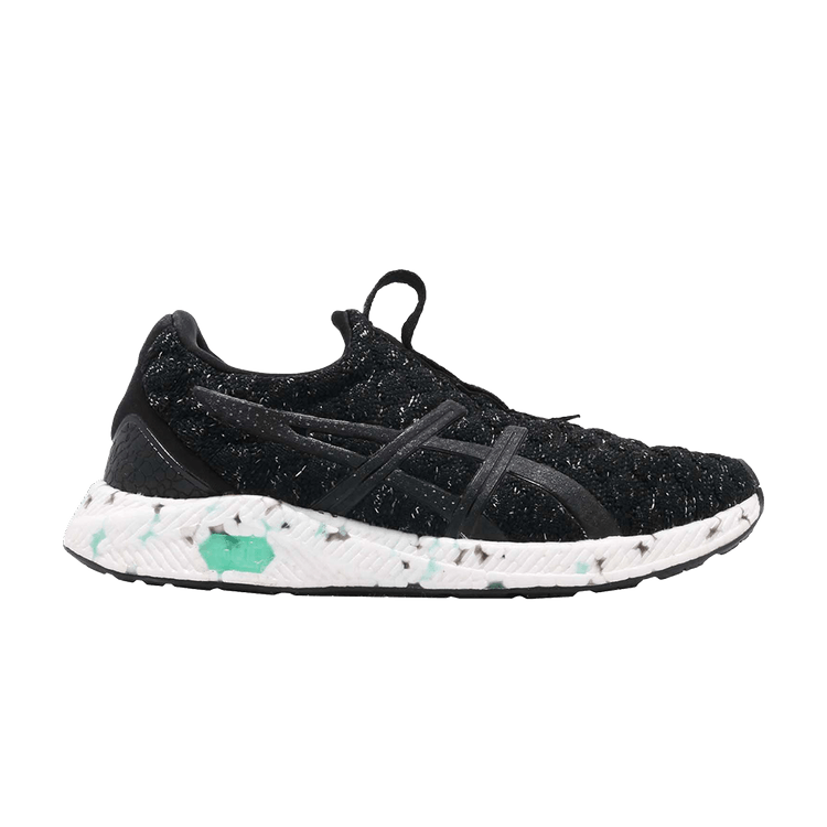 ASICS Wmns HyperGel-Kenzen 'Black' — Black/Opal Green/White