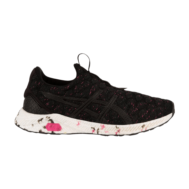 Asics Wmns HyperGel Kenzen 'Black Hot Pink' — Black/Hot Pink/Carbon