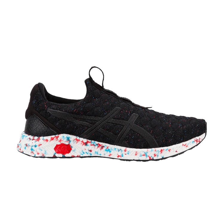 Asics HyperGel Kenzen 'Black Blue Red' — Black/Island Blue/Fiery Red