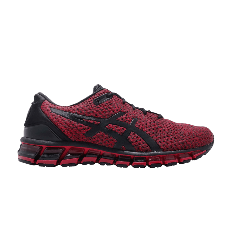 Asics Gel Quantum 360 Knit 2 'Samba Red' — Black/Samba