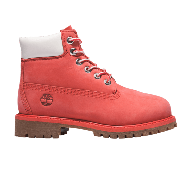 Timberland 6 Inch Premium Boot Youth '50th Anniversary - Medium Pink' — Medium Pink