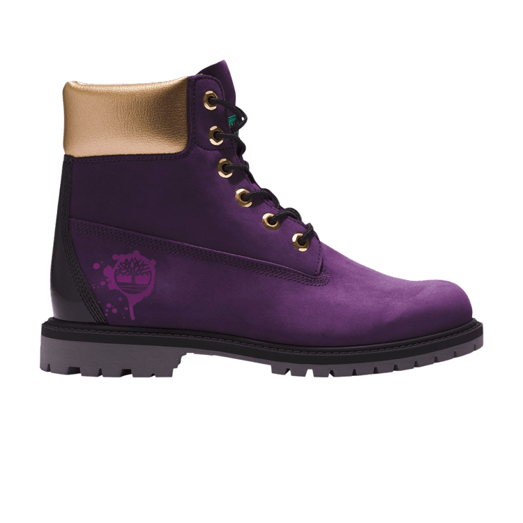 Timberland Wmns 6 Inch Premium Boot 'Hip Hop Royalty' — Dark Purple