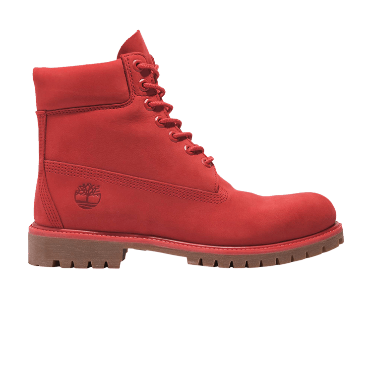 Timberland 6 Inch Premium Boot '50th Anniversary - Medium Red' — Medium Red