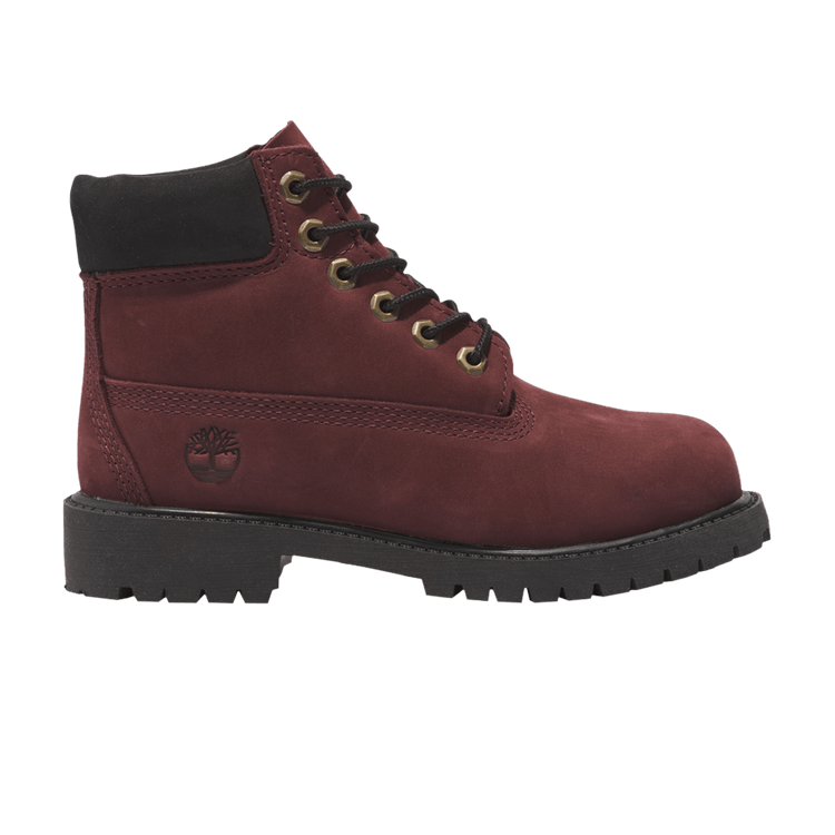 Timberland 6 Inch Premium Boot Youth 'Burgundy' — Burgundy