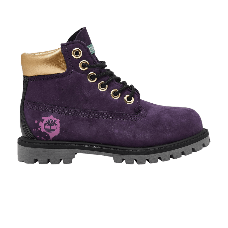 Timberland 6 Inch Premium Boot Toddler 'Hip Hop Royalty' — Royal Purple
