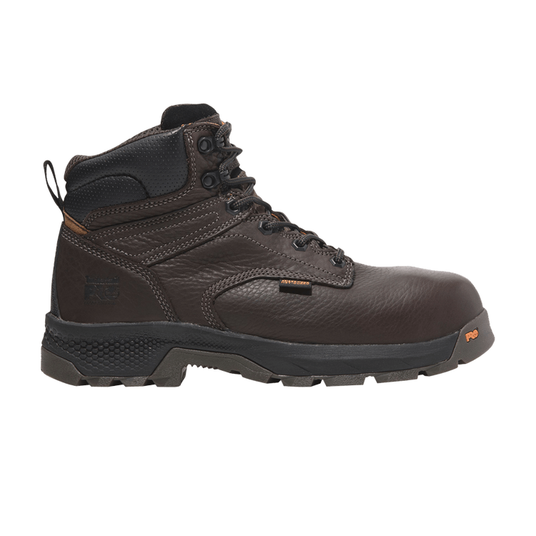 Timberland TiTAN EV 6 Inch Composite Toe Work Boot 'Dark Brown' — Dark Brown