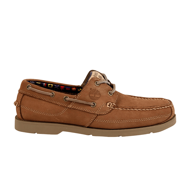 Timberland Kiawah Bay Boat Shoes — Tan / Tan
