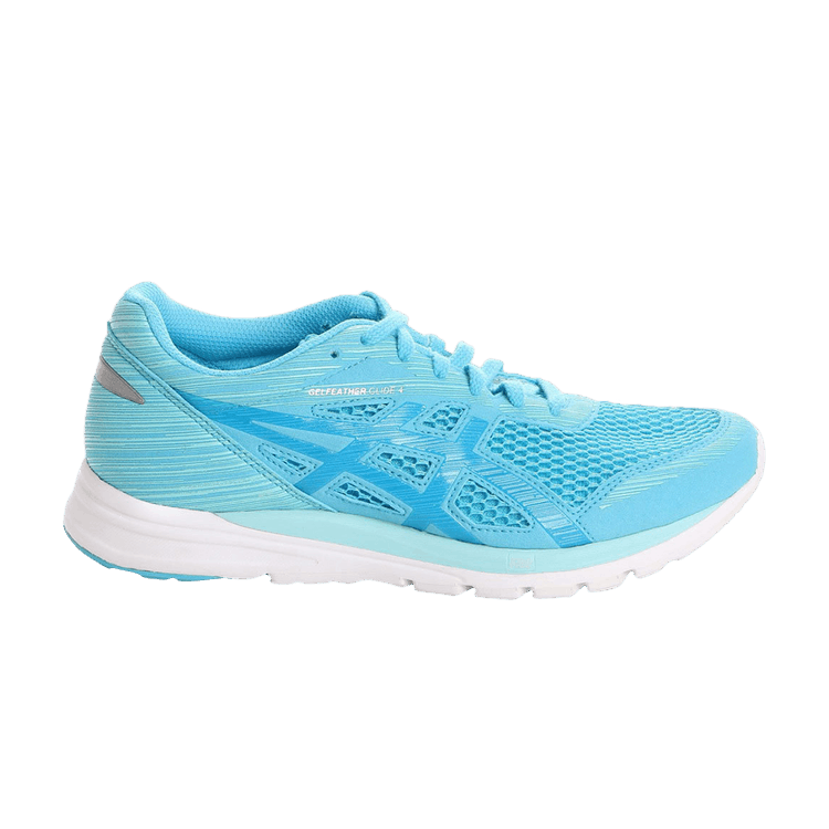 Asics Wmns Gel Feather Glide 4 'Aqua Blue' — Aqua Blue/White