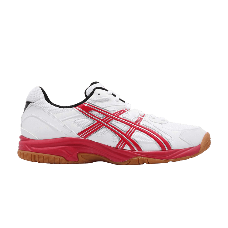 Asics Court Lashing 'White Classic Red' — White/Classic Red