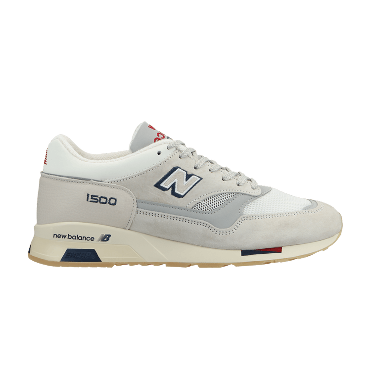 New Balance 1500 Made in England 'Vintage Sport Pack' — Off White/Blanc De Blanc/Savvy Red