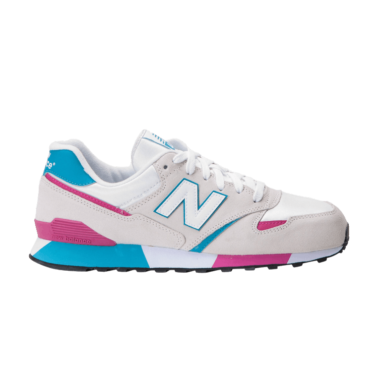 New Balance 446 'White Pink Light Blue' — White/Pink/Light Blue