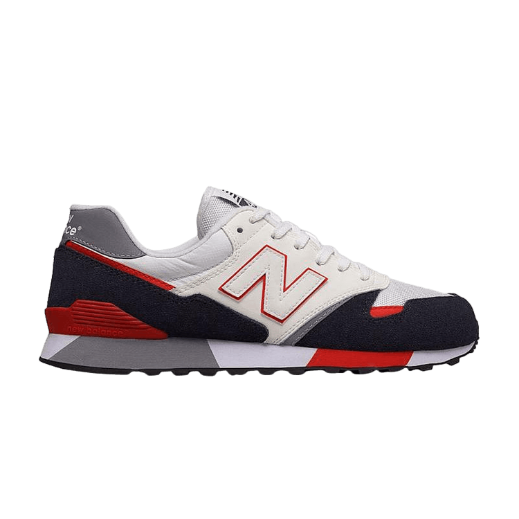 New Balance 446 — White/Navy/Red
