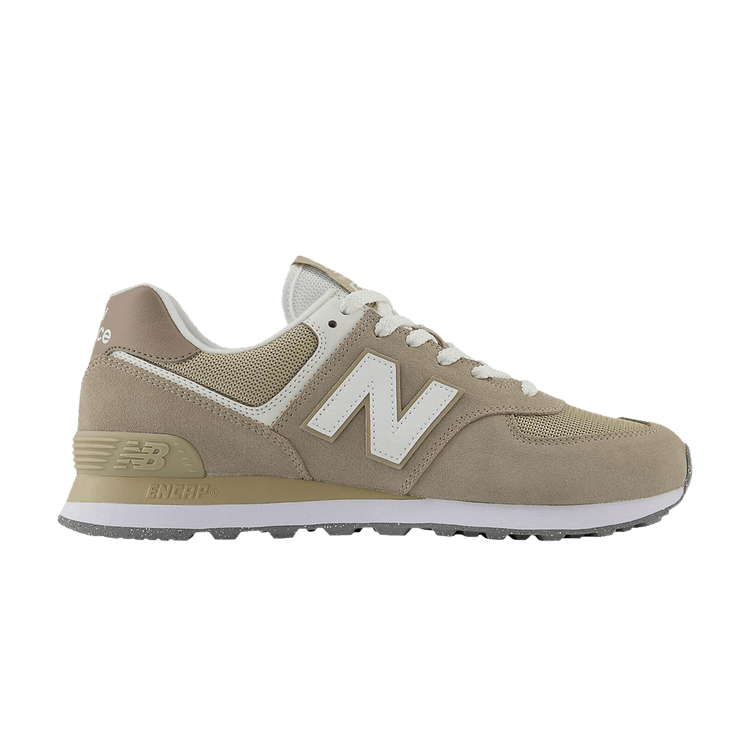 New Balance 574 'Light Mushroom' — Light Mushroom/Stoneware/White