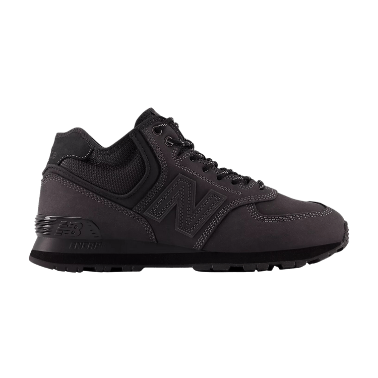 New Balance 574 High 'Triple Black' — Black