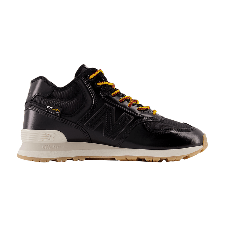New Balance 574 High 'Black' — Black