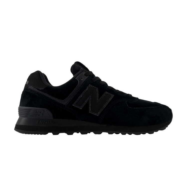New Balance 574 'Triple Black' — Black/Black