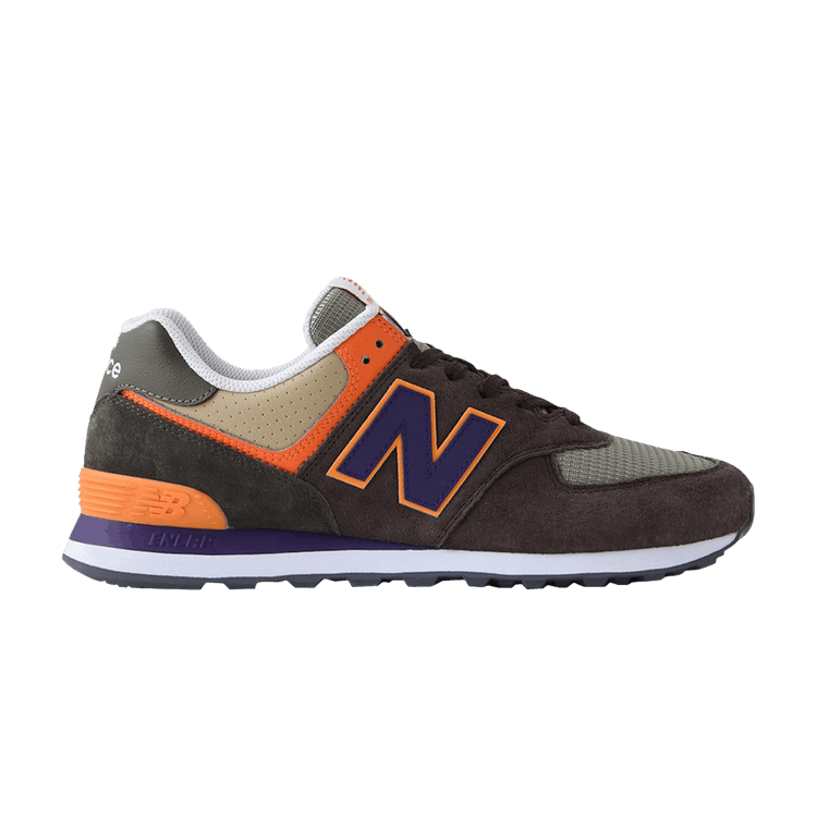 New Balance 574 'Brown Beige Purple' — Brown/Beige/Purple