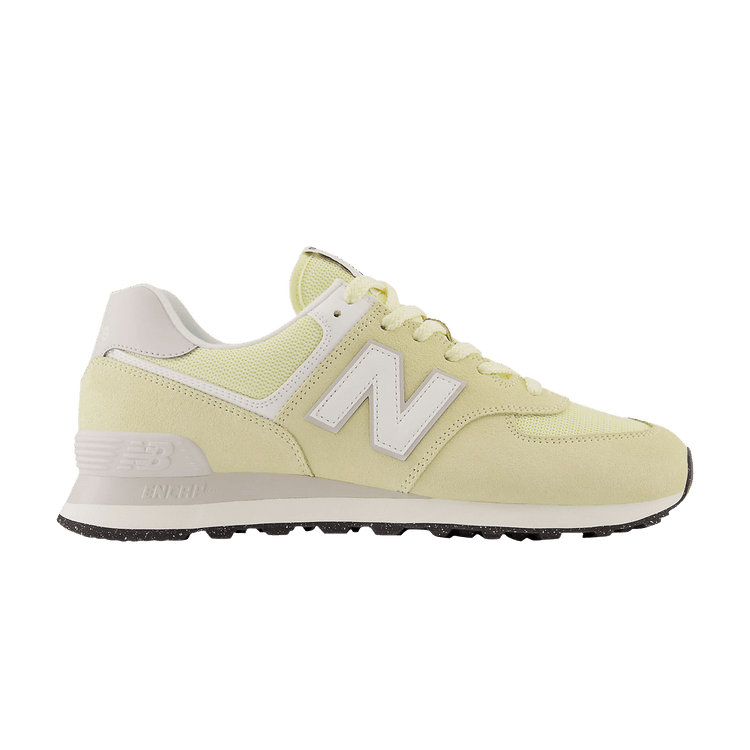 New Balance 574 'Canary Yellow' — Yellow/White
