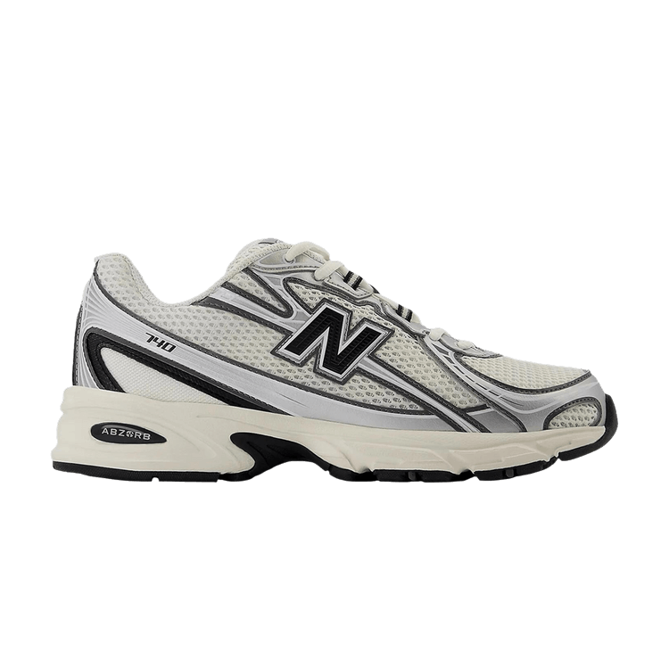New Balance 740 'Sea Salt Black Silver Metallic' — Sea Salt/Black/Silver Metallic