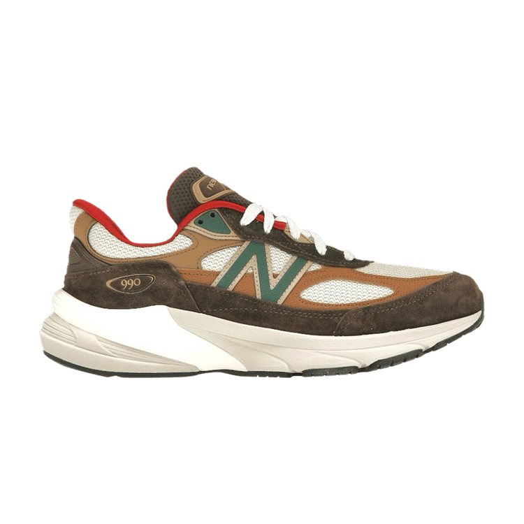 Teddy Santis x New Balance 990v6 Made in USA 'Paris' — Rich Oak/True Brown/Afterglow
