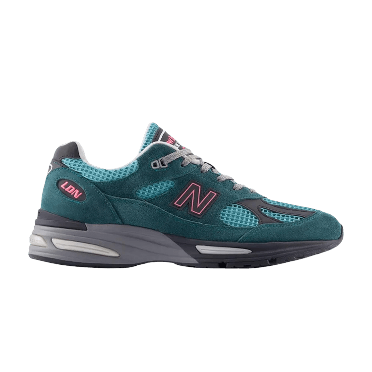 New Balance 991v2 Made In Uk 'London Marathon 2026' — Green/Teal
