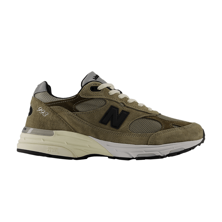 JJJJound x New Balance 993 Made in USA 'Mushroom' — Military Urban Grey/Angora