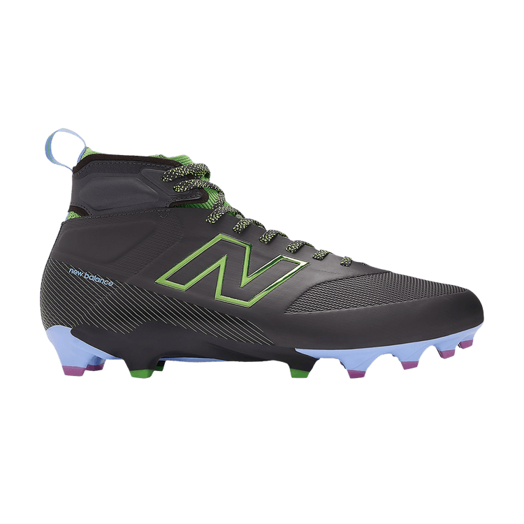 New Balance Fortress 'Black Cement Electric Jade' — Black Cement/Electric Jade/Passion Fruit