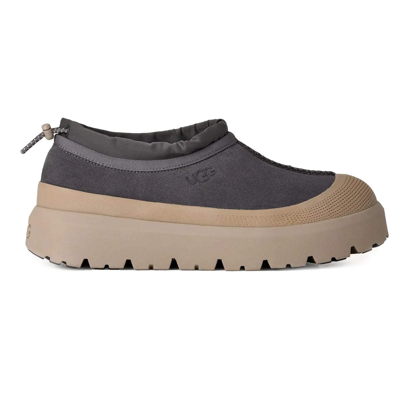 UGG Tasman Weather Hybrid Slipper 'Obsidian Cobble Grey'