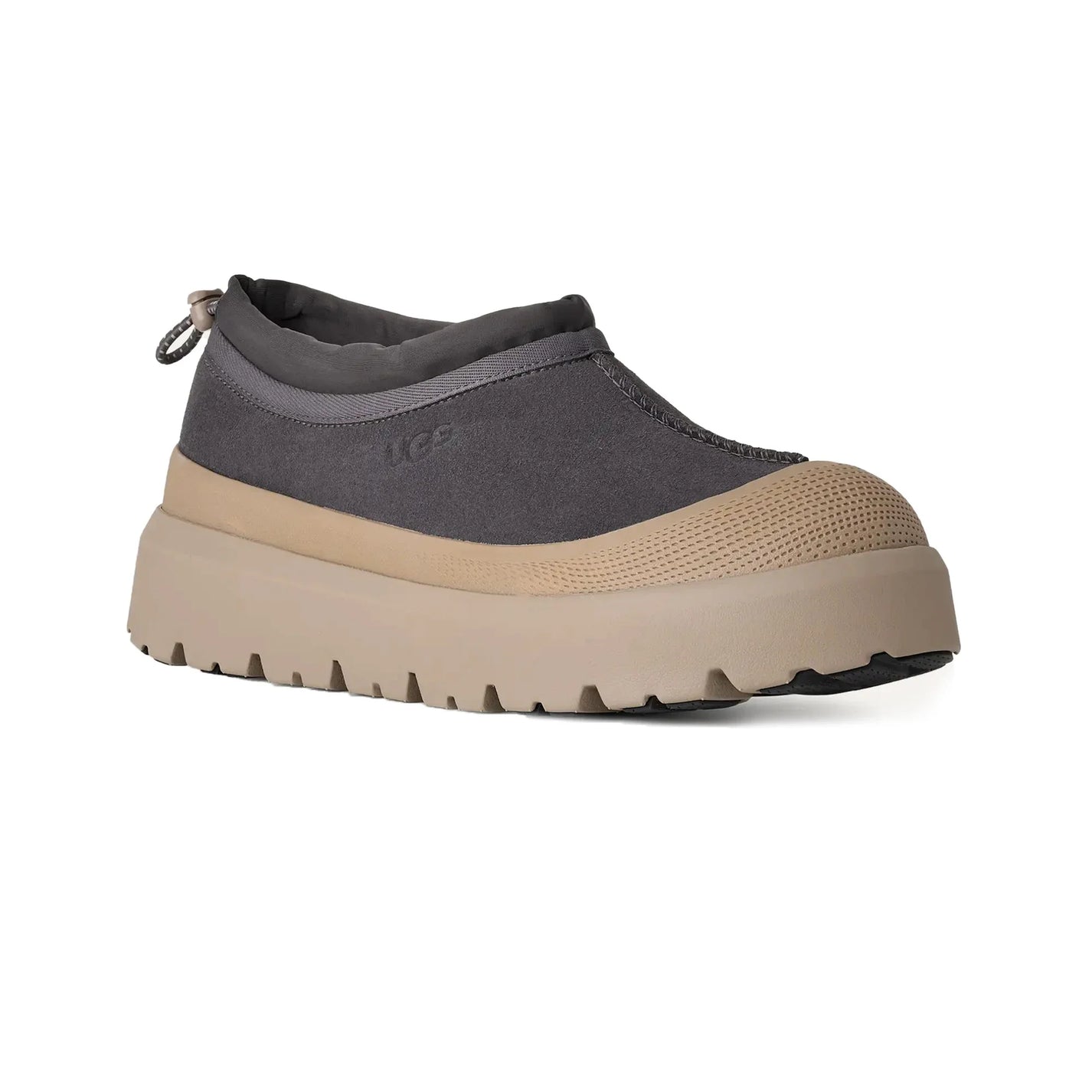 UGG Tasman Weather Hybrid Slipper 'Obsidian Cobble Grey'