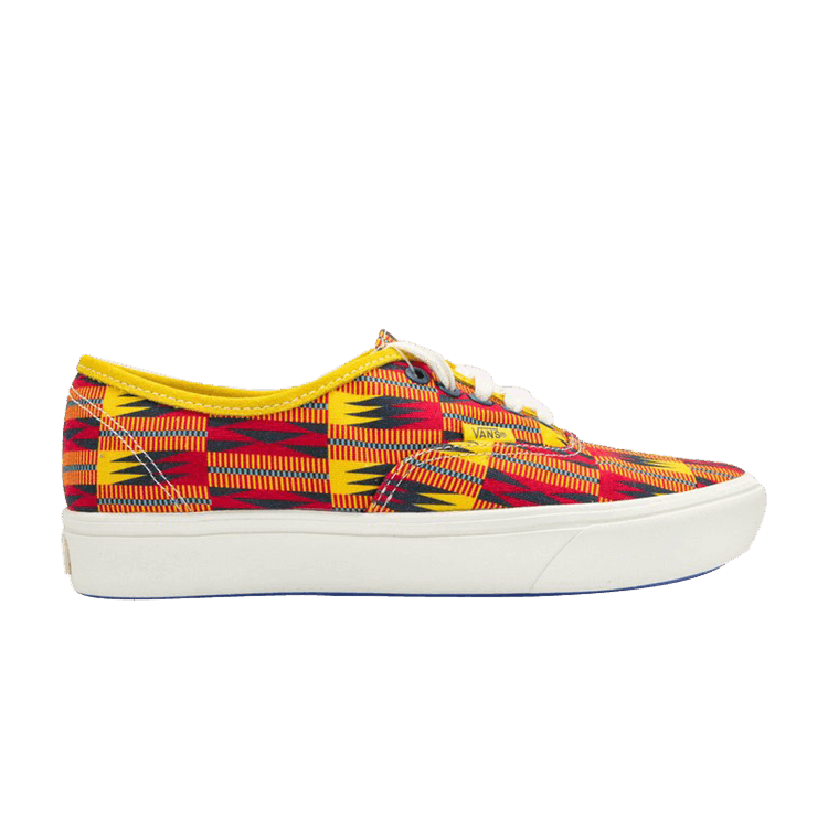 Union x Vans Authentic 'Kente Cloth' — Multi/True White
