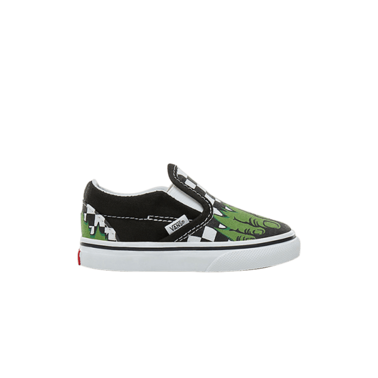 Marvel x Vans Slip-On Toddler 'Hulk' — Hulk Checkerboard