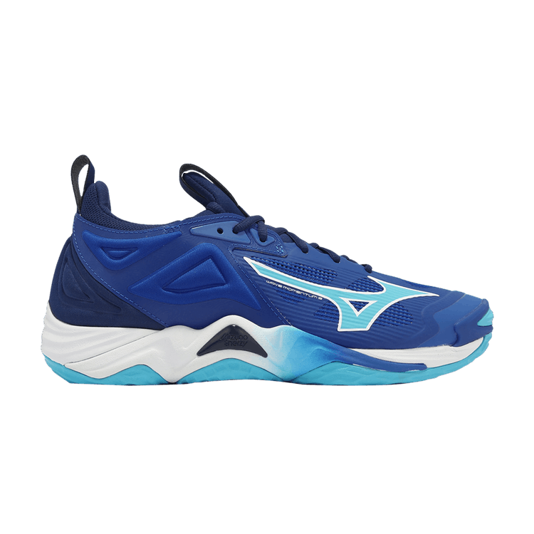 Mizuno Wave Momentum 3 'Mugen Estate Blue' — Mugen Blue/White/Estate Blue