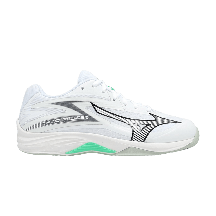 Mizuno Thunder Blade Z 'White Black Frozen Emerald' — White/Black/Frozen Emerald
