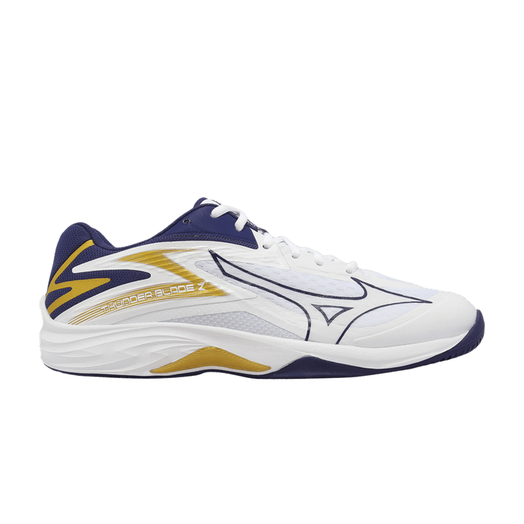 Mizuno Thunder Blade Z 'White Blue Ribbon' — White/Blue Ribbon/Mp Gold