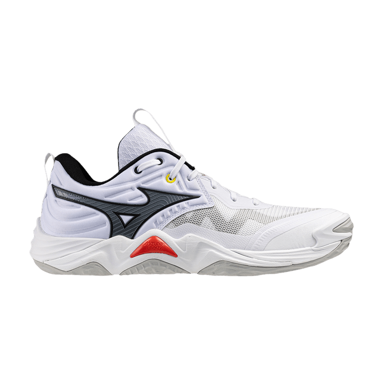 Mizuno Wave Momentum Elite 'White Grey Black' — White/Grey-Black