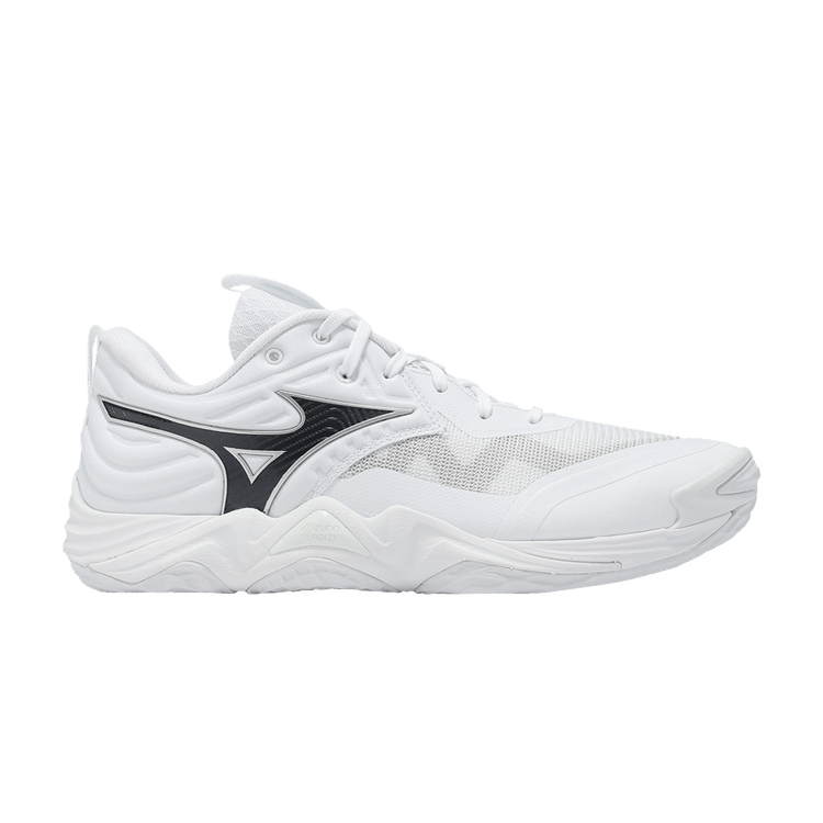 Mizuno Wave Momentum Elite Wide 'White Black' — White/Black