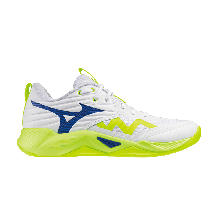 Mizuno Wave Momentum Pro 'Yellow Navy' — Yellow/Navy