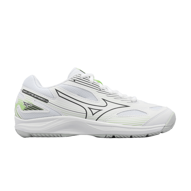 Mizuno Wmns Cyclone Speed 4 'White Patina Green' — White/Glacial Ridge/Patina Green