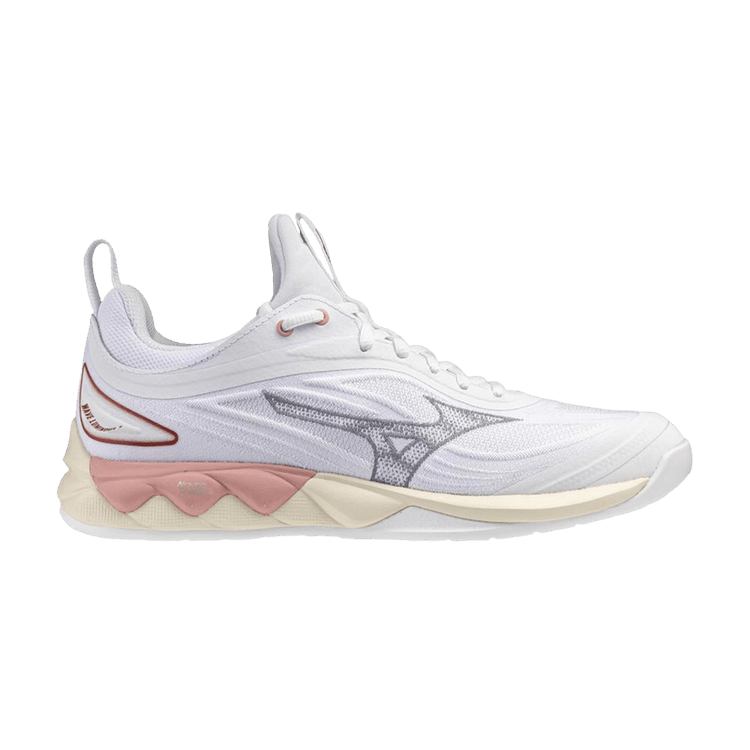 Mizuno Wmns Wave Luminous 3 'White Grey Pink' — White/Grey-Pink