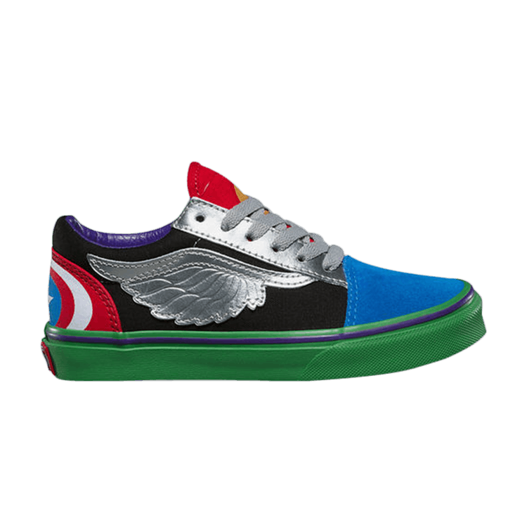 Marvel x Vans Old Skool Kids 'Avengers' — Avengers Multi