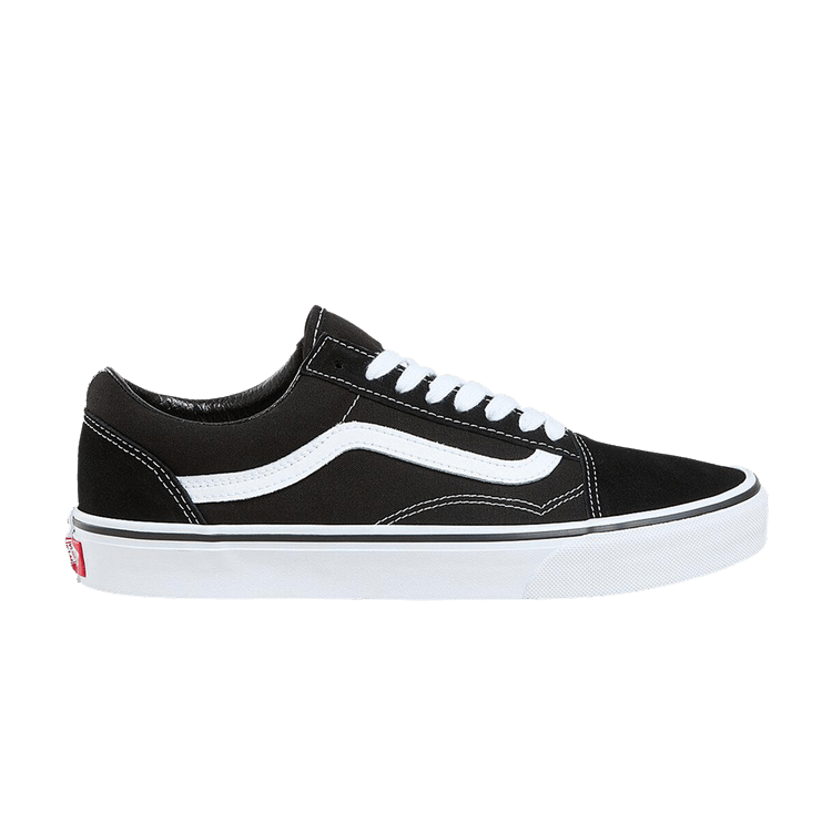 Vans Old Skool Wide 'Black White' — Black/White