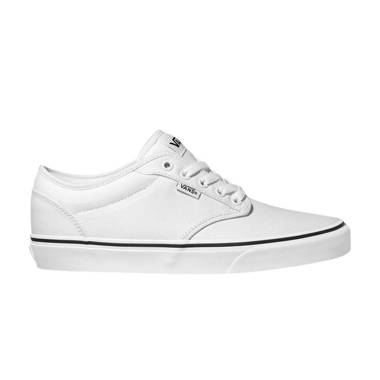 Vans Atwood 'Black Foxing - White' — White/White
