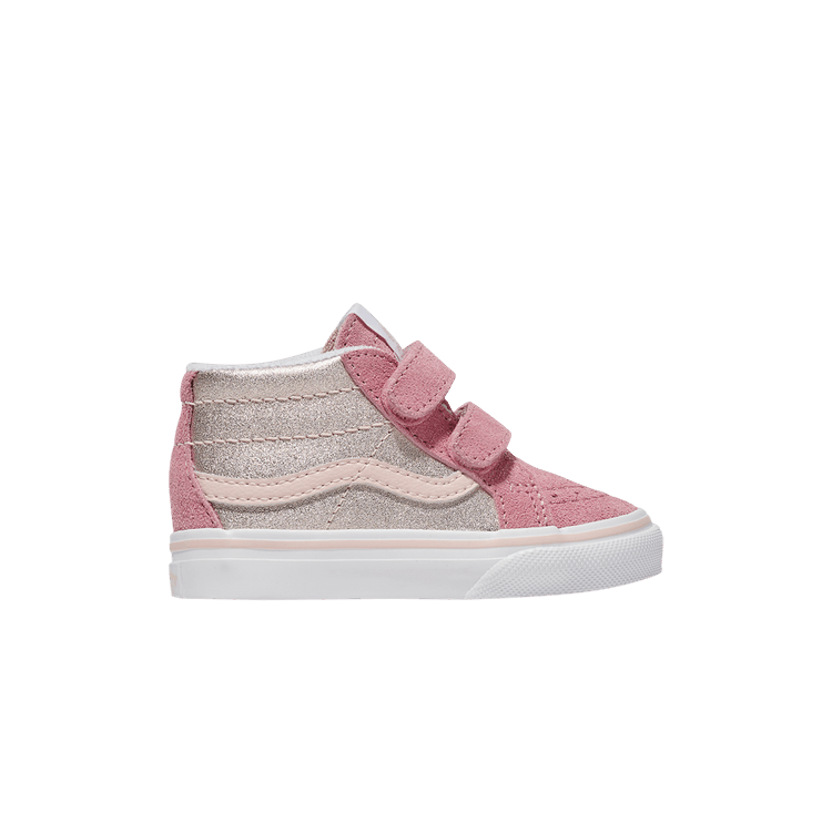 Vans Sk8-Mid V Toddler 'Metallic Pink' — Metallic Pink