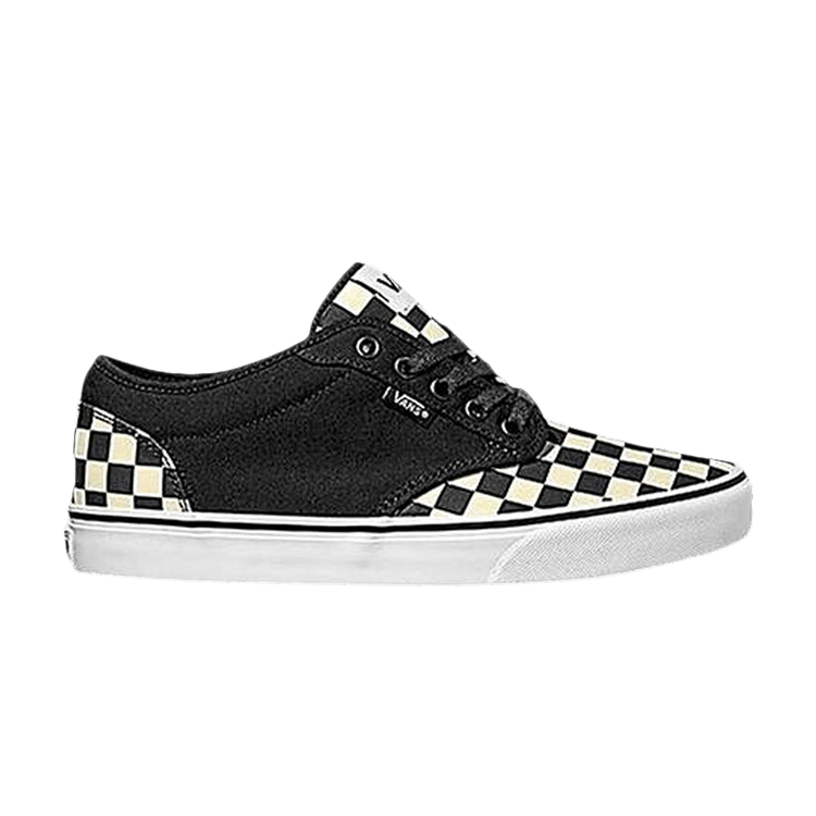 Vans Atwood Kids 'Checkerboard - Black White' — Black/Classic White