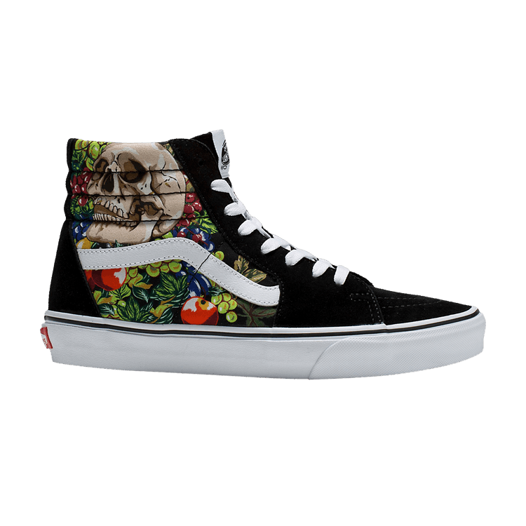 Vans Sk8-Hi 'Fruit Skull' — Black/White