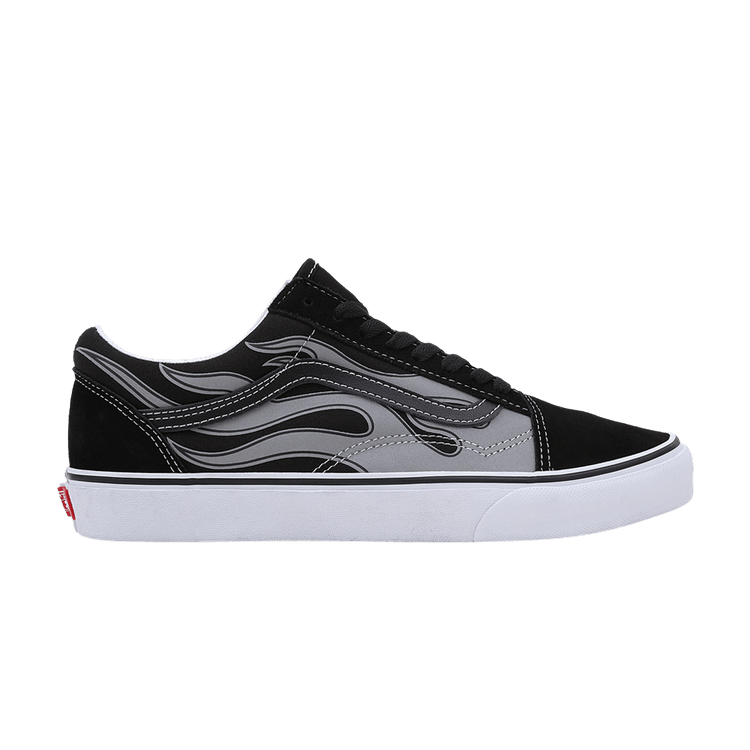 Vans Old Skool 'Reflective Flame' — Black