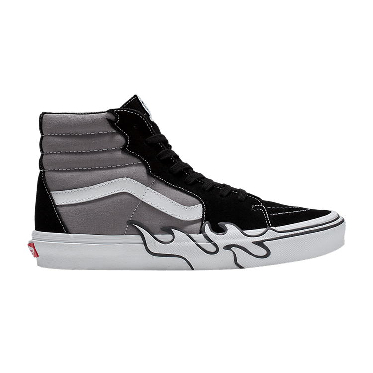 Vans Sk8-Hi 'Flame - Grey' — Grey